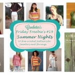 Friday Freebie's #19 Summer Night Sweaters & Shrugs